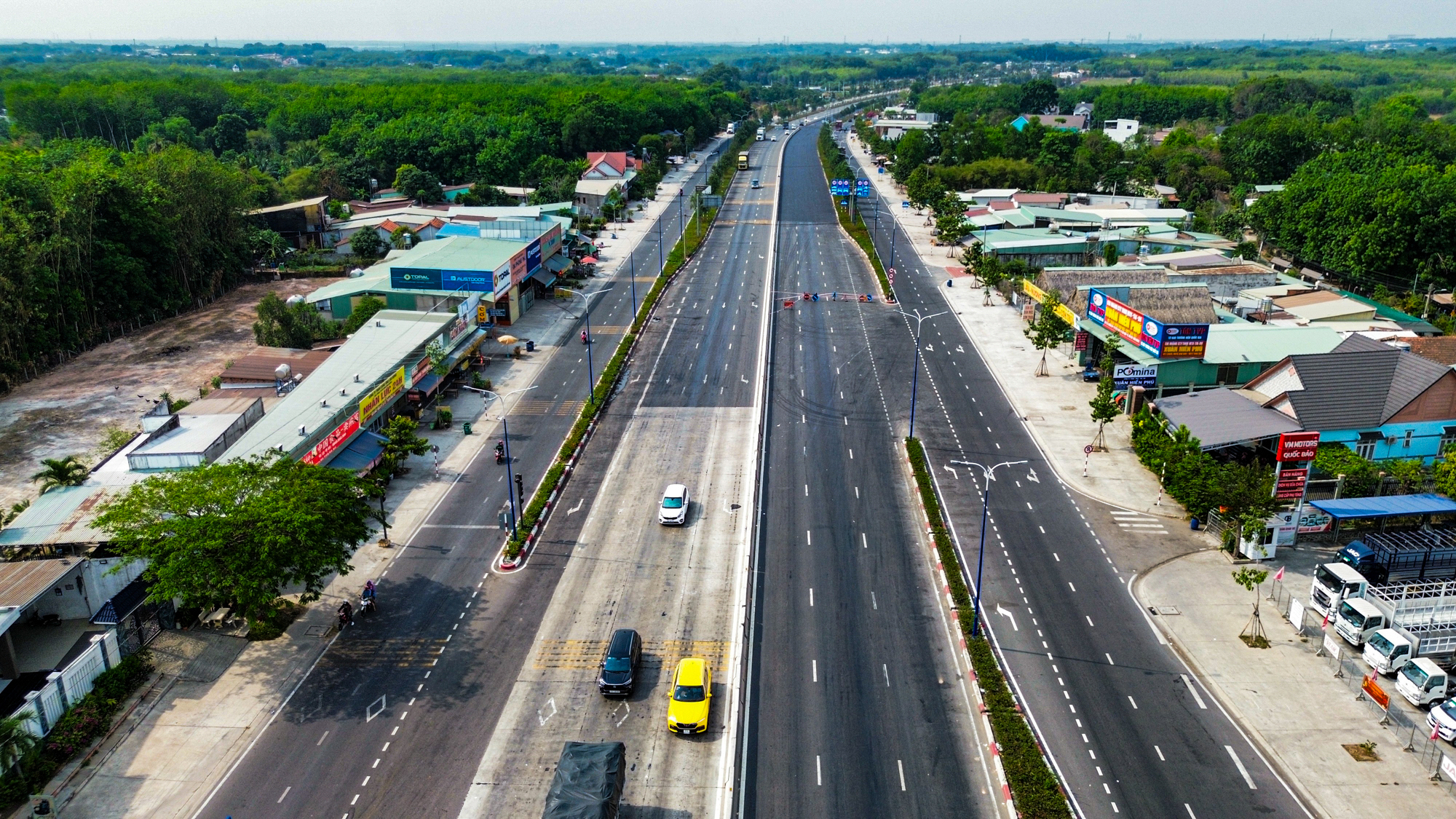 Chiêm ngưỡng Mỹ Phước Tân Vạn phong cách Bình Dương: rộng gấp gần 4 lần cao tốc Bắc – Nam, quy mô 10 làn xe, đẹp như dải lụa 6